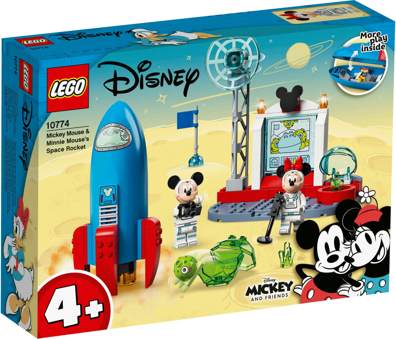 10774 – Mickey Mouse & Minnie Mouse ruimteraket