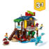 Surfer strandhuis a