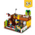 Surfer strandhuis d